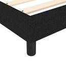 Boxspring sengeramme 140x200 cm stof sort