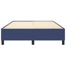 Boxspring sengeramme 140x200 cm stof blå