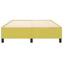 Boxspring sengeramme Grøn 140x200 cm Stof