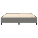 Boxspring sengeramme 160x200 cm stof mørkegrå