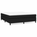 Boxspring sengeramme 160x200 cm stof sort
