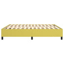 Boxspring sengeramme Grøn 160x200 cm Stof