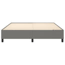 Boxspring sengeramme 180x200 cm stof mørkegrå