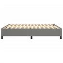 Boxspring sengeramme 180x200 cm stof mørkegrå