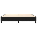 Boxspring sengeramme 200x200 cm stof sort