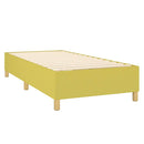 Boxspring sengeramme 80x200 cm stof grøn