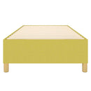 Boxspring sengeramme 80x200 cm stof grøn