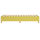 Boxspring sengeramme 80x200 cm stof grøn