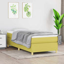 Boxspring sengeramme 80x200 cm stof grøn