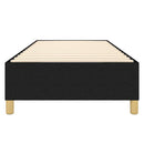 Boxspring sengeramme 90x190 cm stof sort