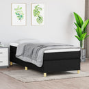 Boxspring sengeramme 90x190 cm stof sort