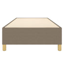 Boxspring sengeramme Taupe 100x200 cm Stof