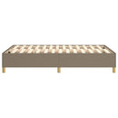 Boxspring sengeramme Taupe 120x200 cm Stof