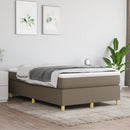 Boxspring sengeramme Taupe 120x200 cm Stof