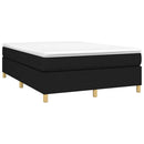 Boxspring sengeramme 140x190 cm stof sort