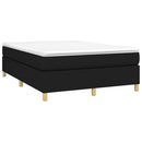 Boxspring sengeramme 140x200 cm stof sort