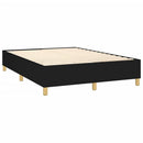 Boxspring sengeramme 140x200 cm stof sort