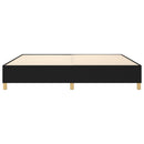 Boxspring sengeramme 140x200 cm stof sort