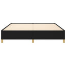 Boxspring sengeramme 160x200 cm stof sort