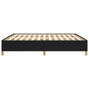 Boxspring sengeramme 160x200 cm stof sort