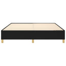 Boxspring sengeramme 180x200 cm stof sort