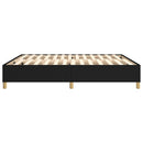 Boxspring sengeramme 180x200 cm stof sort