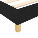 Boxspring sengeramme 180x200 cm stof sort