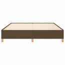 Boxspring sengeramme 180x200 cm stof mørkebrun