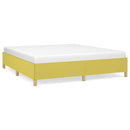 Boxspring sengeramme Grøn 180x200 cm Stof