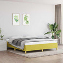 Boxspring sengeramme Grøn 180x200 cm Stof