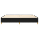 Boxspring sengeramme 200x200 cm stof sort