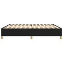 Boxspring sengeramme 200x200 cm stof sort