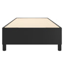Boxspring sengeramme 90x190 cm kunstlæder sort