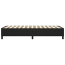 Boxspring sengeramme 90x190 cm kunstlæder sort