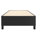 Boxspring sengeramme 100x200 cm kunstlæder sort