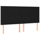 sengeramme uden madras 160x200 cm stof sort