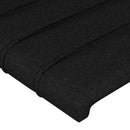 sengeramme uden madras 140x190 cm stof sort