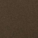 sengeramme uden madras 140x190 cm stof mørkebrun