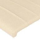 Sengeramme uden madras Creme 100x200 cm Stof