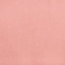 sengeramme med sengegavl 180x200 cm fløjl pink