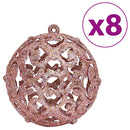 julekugler 100 stk. 3 / 4 / 6 cm lyserød og rosa