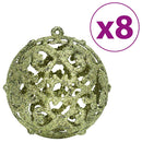 julekugler 100 stk. 3 / 4 / 6 cm lysegrøn