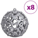 julekugler 100 stk. 3 / 4 / 6 cm blå og sølvfarvet