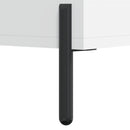 højskab 69,5x34x180 cm konstrueret træ hvid