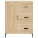 højskab 69,5x34x180 cm konstrueret træ sonoma-eg