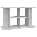 akvariestativ betongrå 100x40x60 cm konstrueret træ