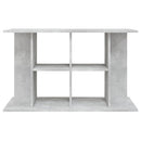 akvariestativ betongrå 100x40x60 cm konstrueret træ