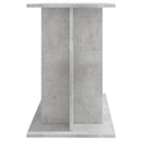akvariestativ betongrå 100x40x60 cm konstrueret træ