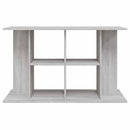 akvariebord 100x40x60 cm konstrueret træ grå sonoma-eg
