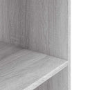 akvariebord 100x40x60 cm konstrueret træ grå sonoma-eg